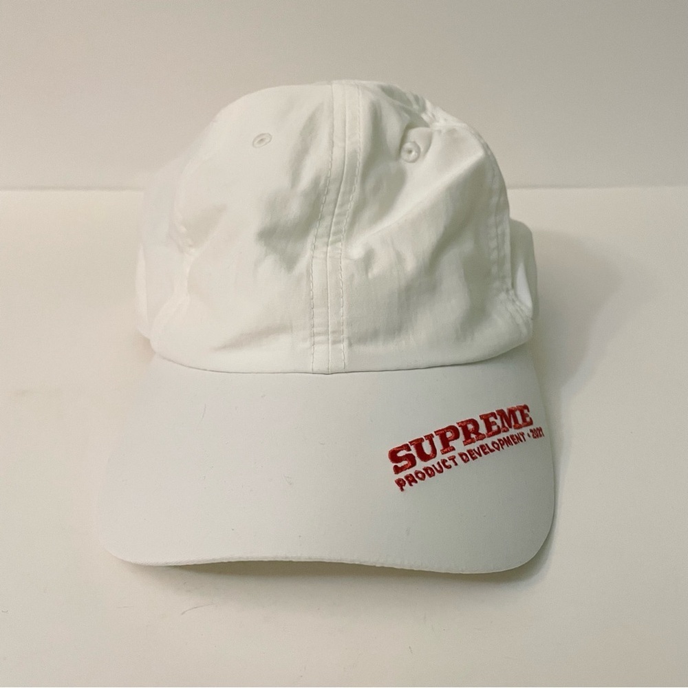 Supreme Visor Logo 6-panel Cap Unisex Adjustable Hat